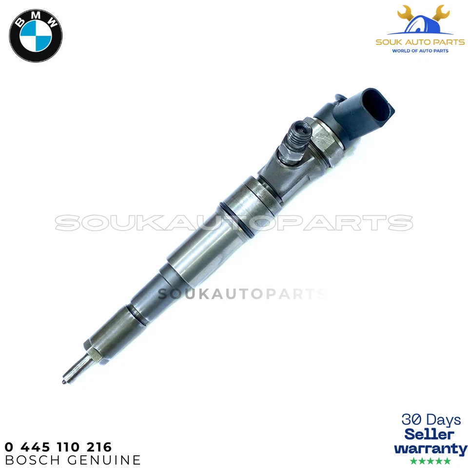 0 445 110 216 Genuine Bosch Diesel Injector BMW 320d 330d 520d 530d X3 X5 USED