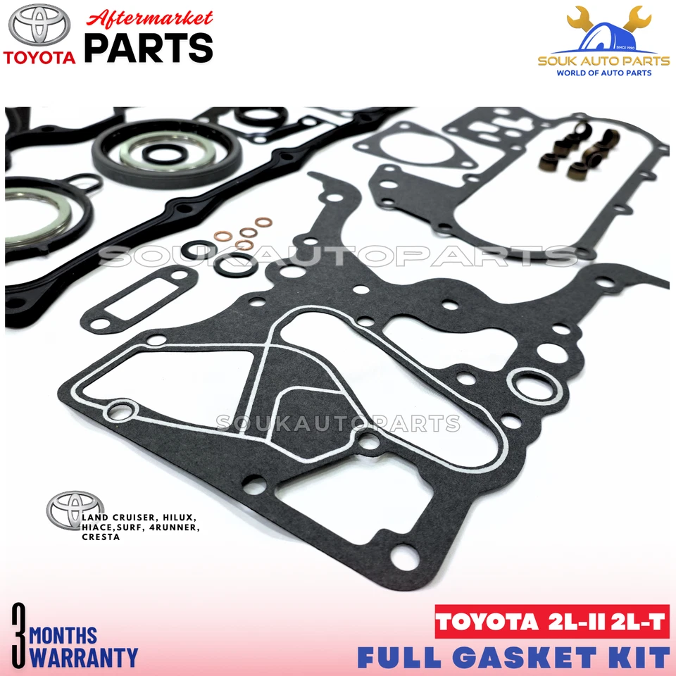 04111-54100 FULL GASKET KIT 2L-II 2L-T FOR HILUX LAND CRUISER 4RUNNER 2.4 LTR