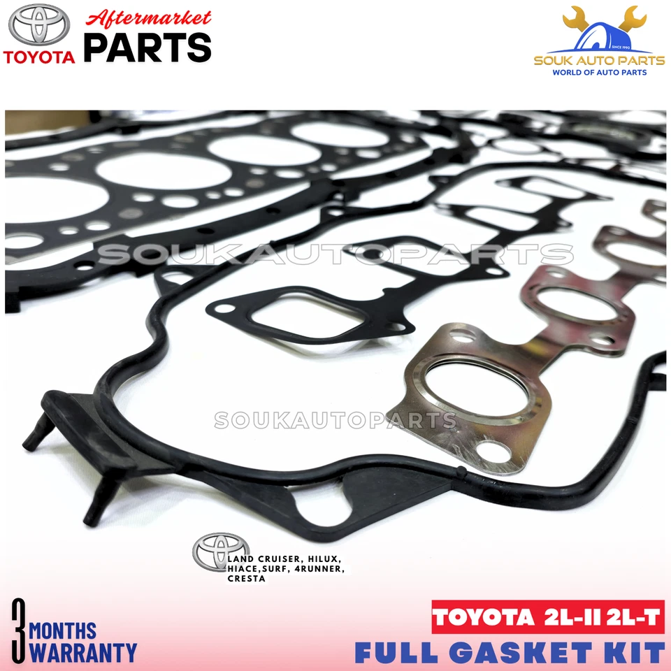04111-54100 FULL GASKET KIT 2L-II 2L-T FOR HILUX LAND CRUISER 4RUNNER 2.4 LTR