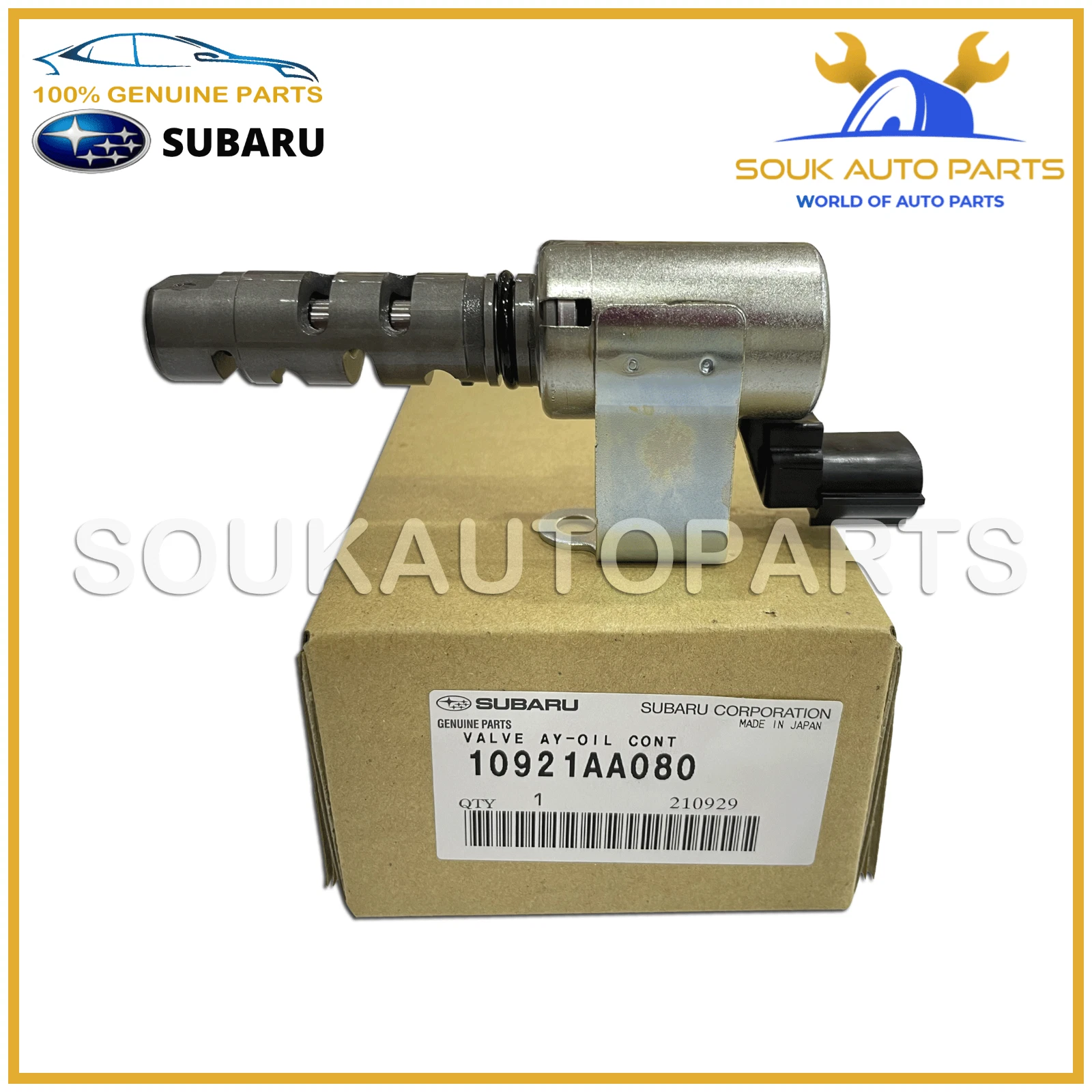 10921-AA080 Genuine Subaru VALVE ASSY, OIL CONTROL 10921AA080 OEM