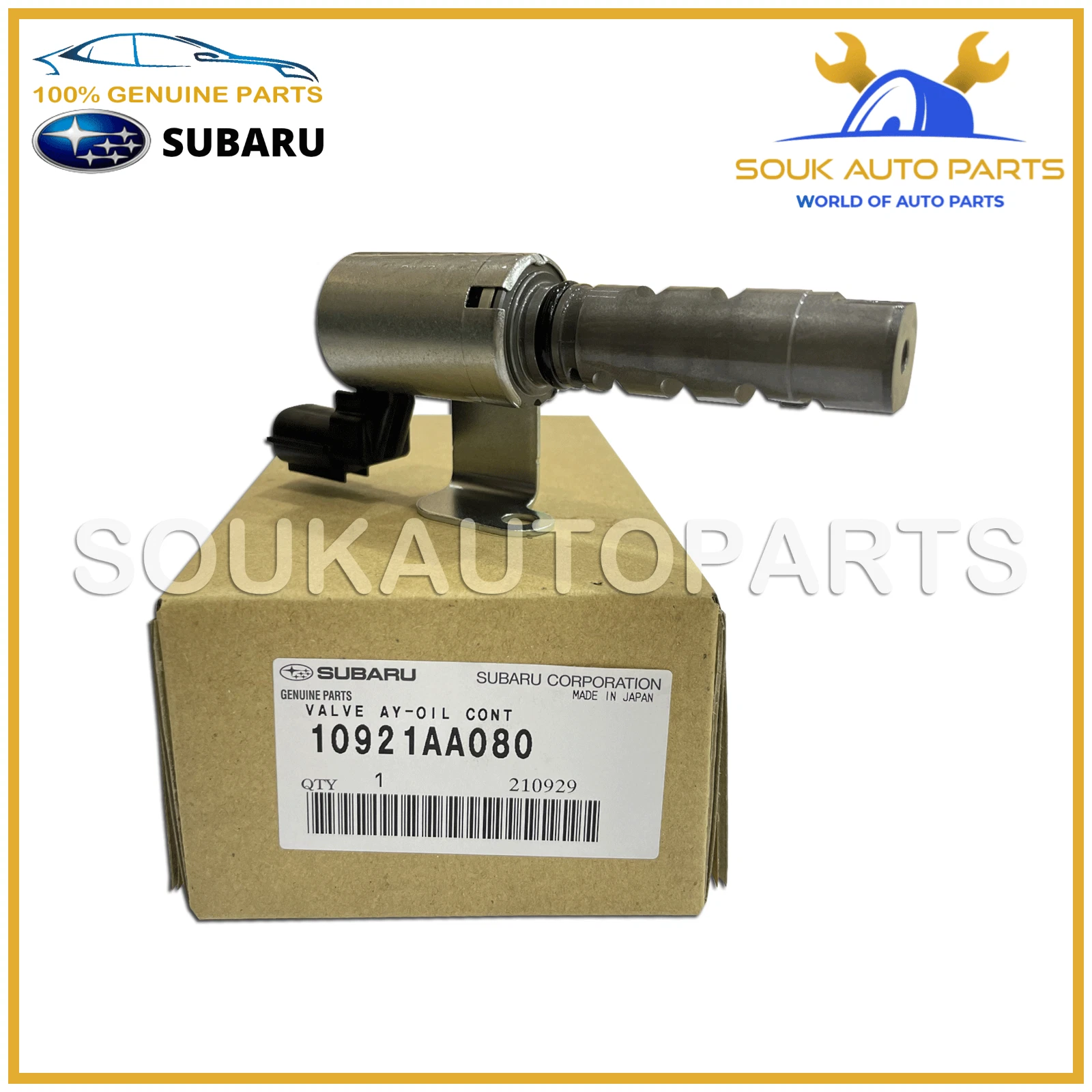 10921-AA080 Genuine Subaru VALVE ASSY, OIL CONTROL 10921AA080 OEM