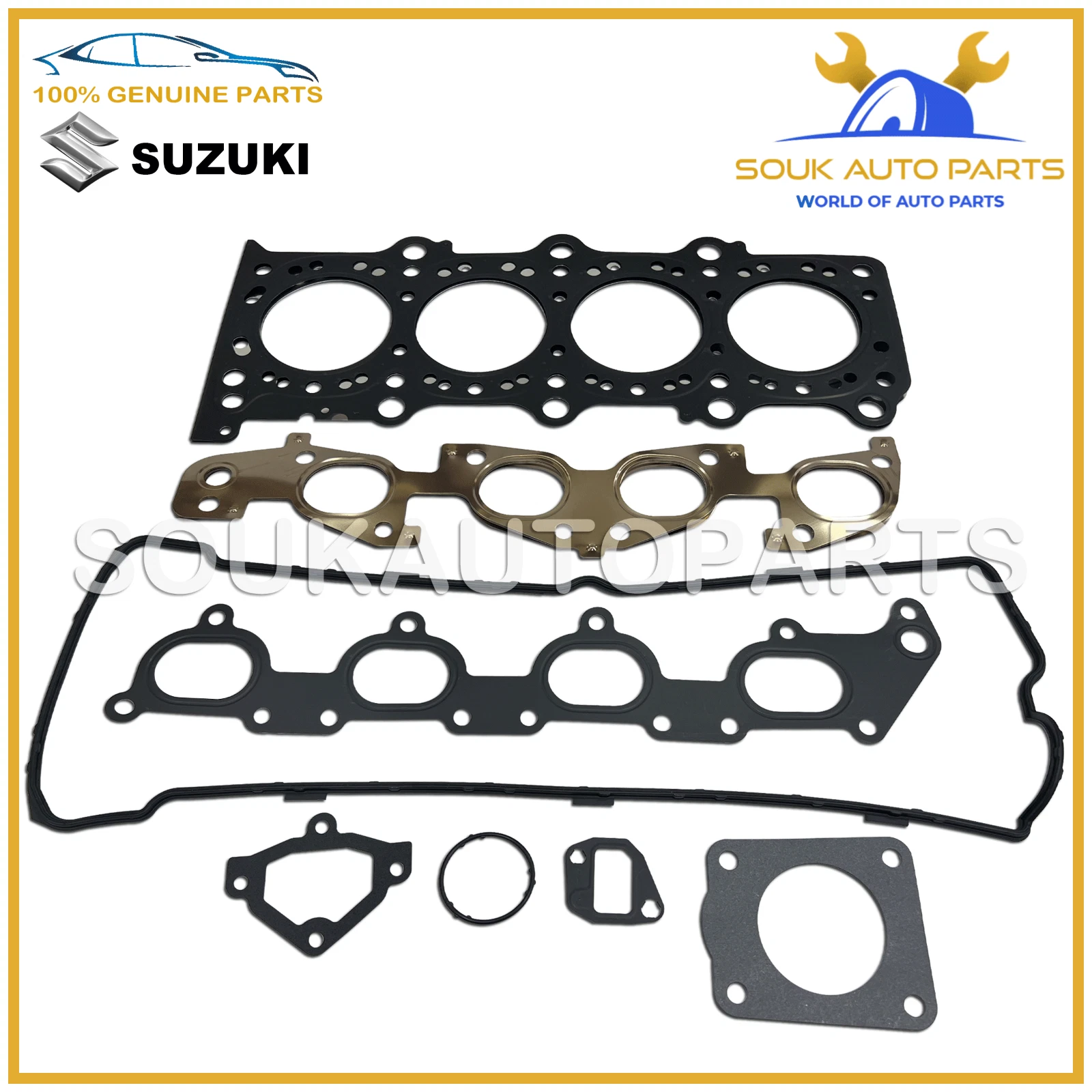 11400-65865 Genuine Suzuki GASKET SET, ENGINE OEM 1140065865