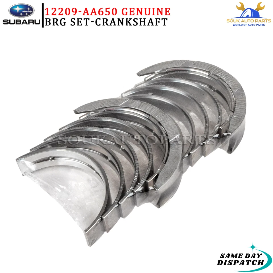 12209-AA650 Genuine Subaru BRG SET-CRANKSHAFT 12209AA650 OEM