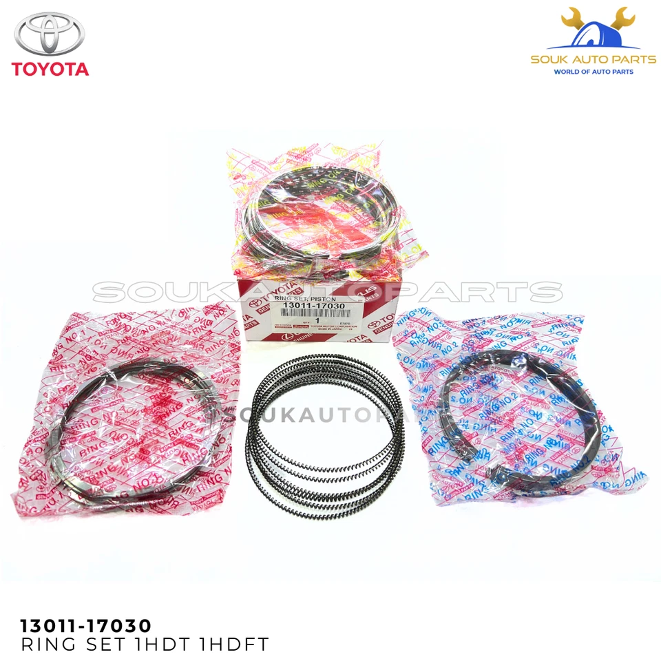 13011-17030 Genuine PISTON RING SET 1HD-T 1HZ Toyota Land Cruiser 80 100 Series