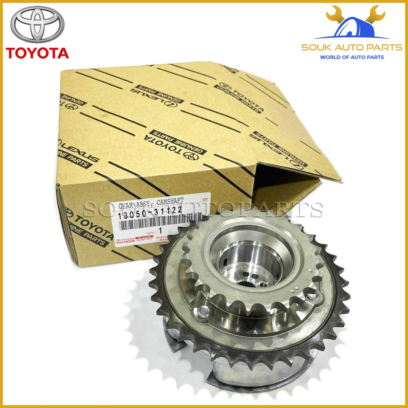 13050-31122 Genuine Toyota CAMSHAFT TIMING GEAR ASSY CAMRY LEXUS RX350 2GRFE