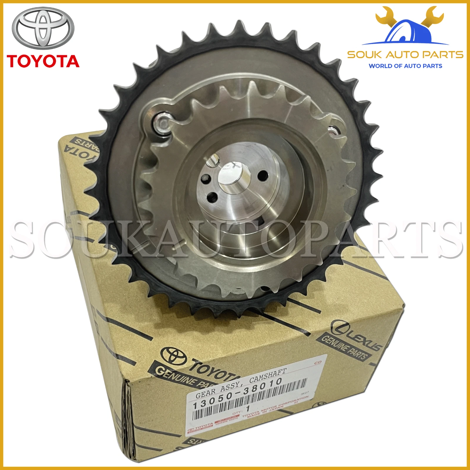13050-38010 Genuine Toyota GEAR ASSY, CAMSHAFT TIMING 1305038010