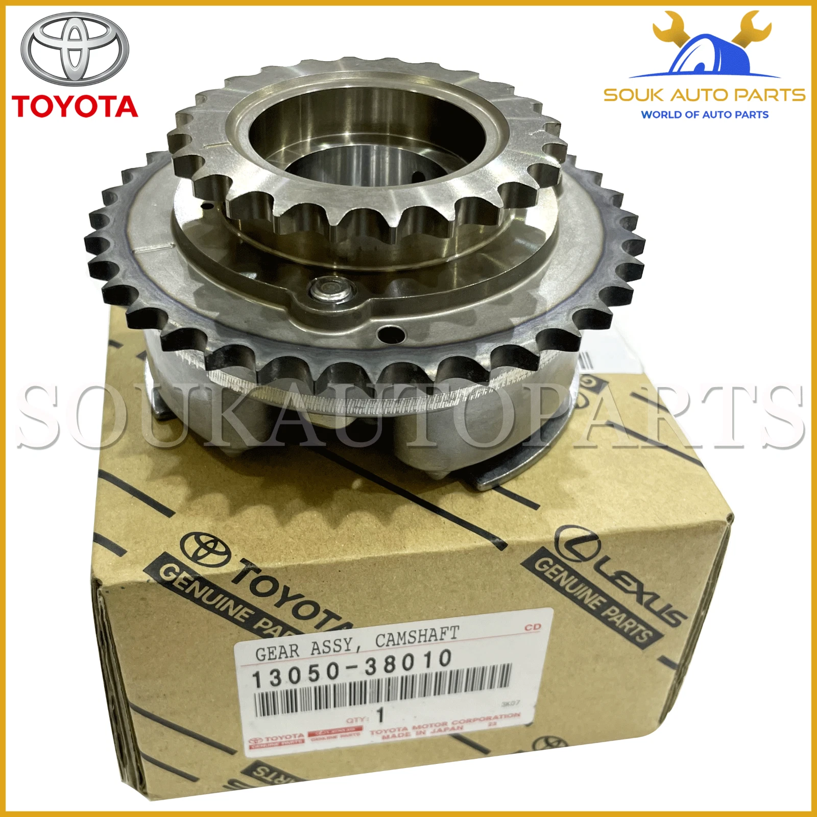 13050-38010 Genuine Toyota GEAR ASSY, CAMSHAFT TIMING 1305038010