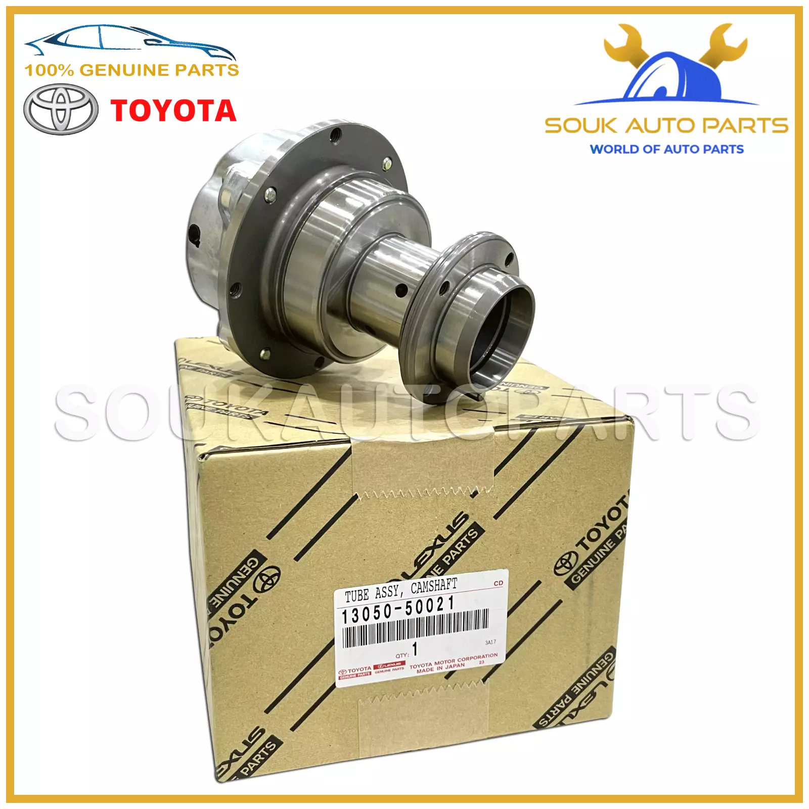 13050-50021 Genuine Toyota TUBE ASSY, CAMSHAFT TIMING 1305050021 OEM