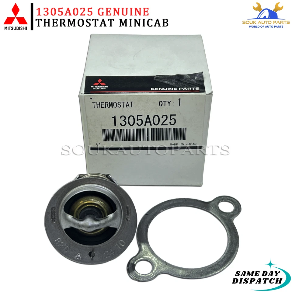 1305A025 Genuine Mitsubishi THERMOSTAT MINICAB PAJERO 3G81 4A30 4A31 2007–2020