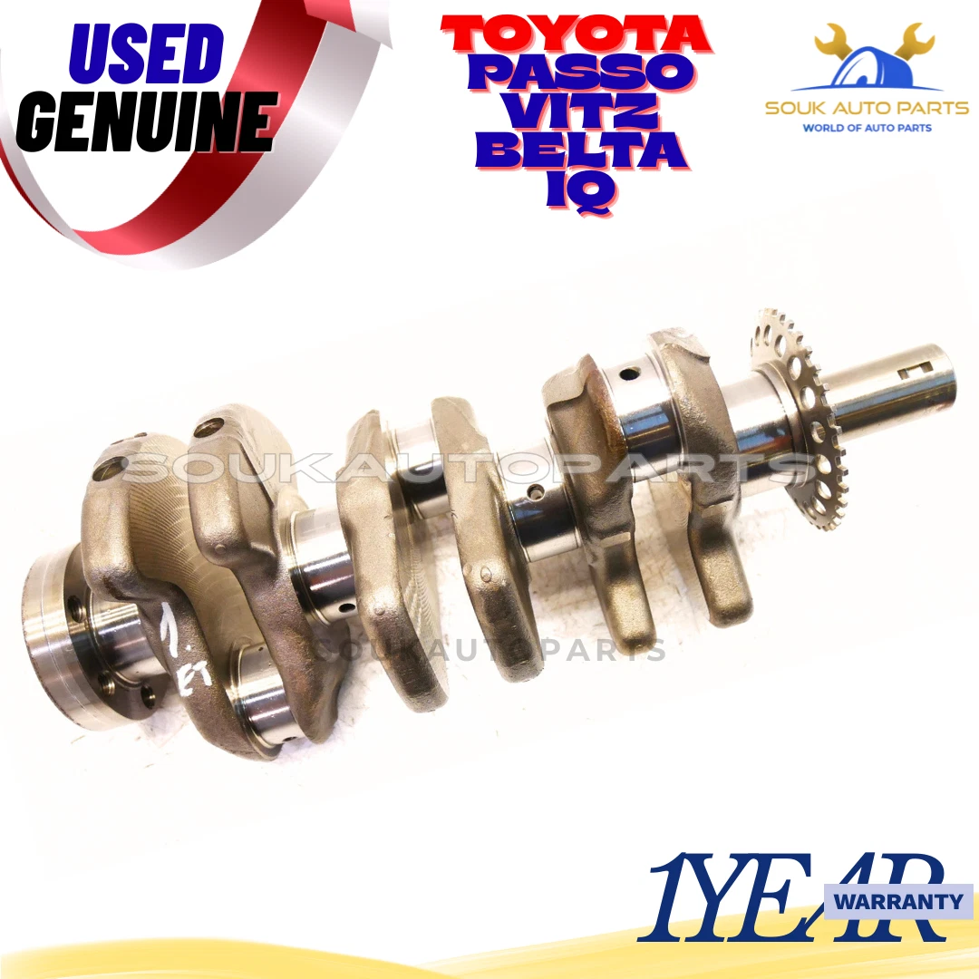 13401-40020 CRANKSHAFT Toyota 1KR-FE For PASSO BOON VITZ 1.0Ltr PETROL