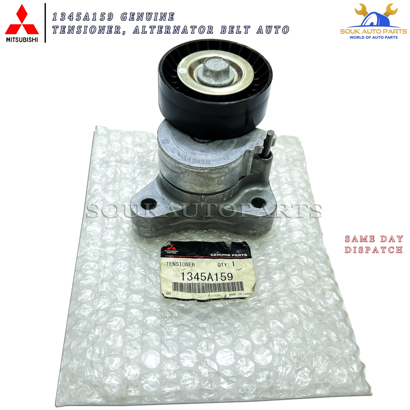 1345A159 Genuine Mitsubishi TENSIONER, ALTERNATOR BELT AUTO