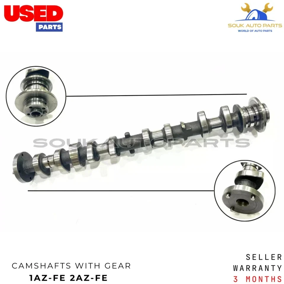 CAMSHAFTS INLET WITH GEAR 1AZ-FE 2AZ-FE For Toyota CAMRY RAV4 2.0 & 2.4L
