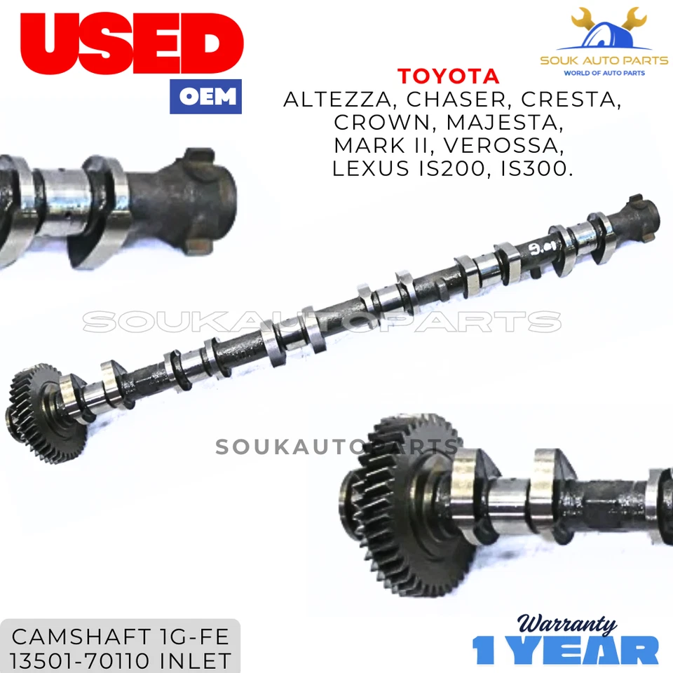 13501-70110 INLET CAMSHAFT 1G-FE For Toyota CROWN MARK2 Lexus IS200 1998-2005