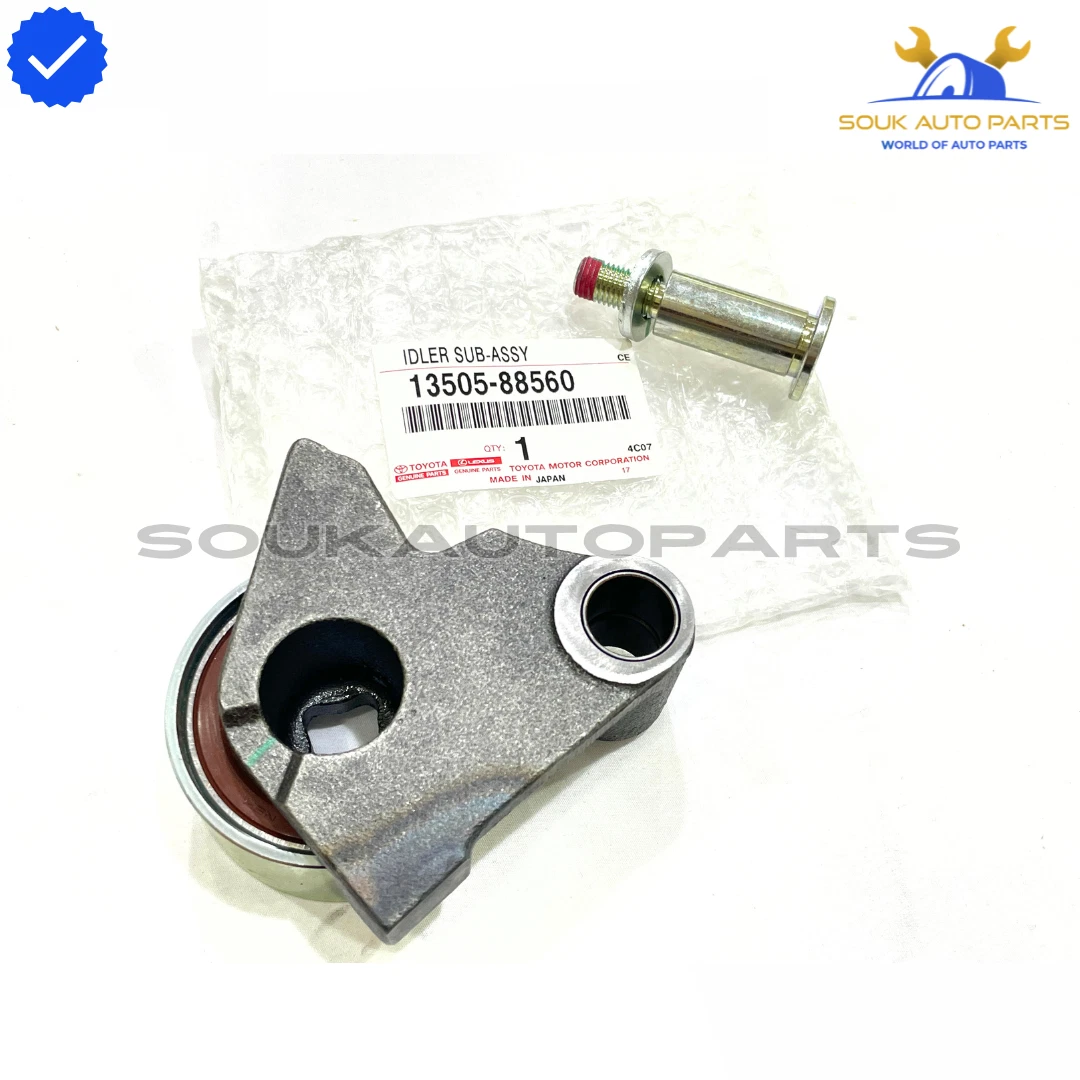13505-88560 Genuine Toyota IDLER SUB-ASSY, TIMING BELT, NO.1 OEM