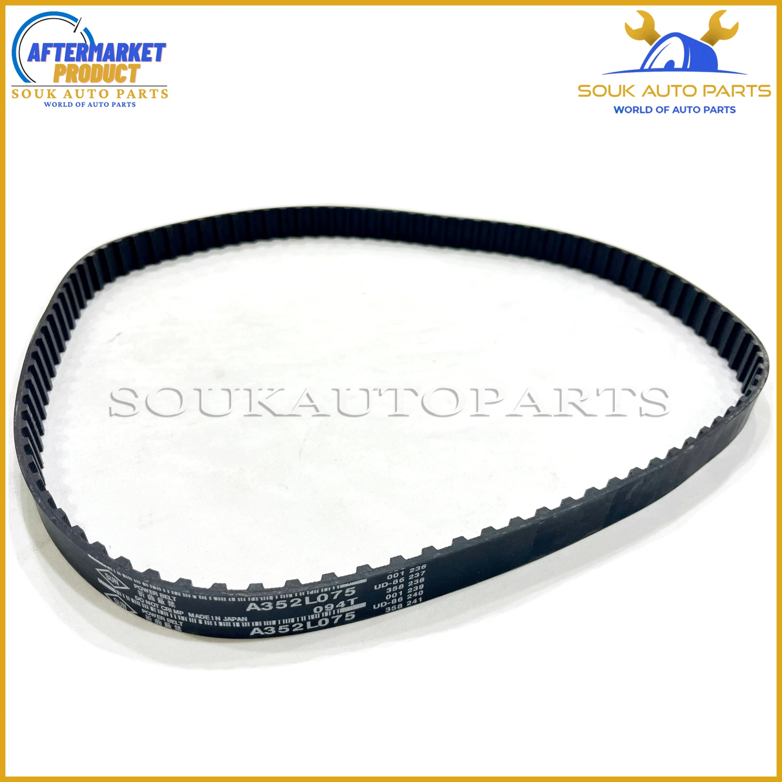 13568-15040 TIMING BELT 4A-FE 5A-FE 94 Teeth For Toyota CELICA COROLLA A352L075