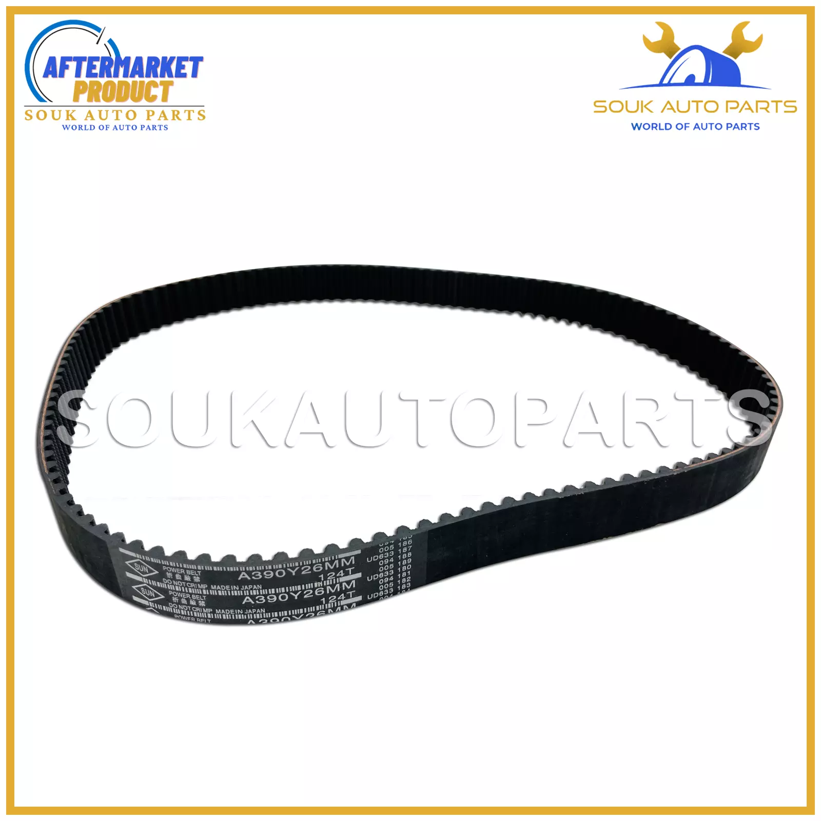 13568-19106 TIMING BELT 4E-FE For Toyota COROLLA SPRINTER A390Y26MM COROLLA