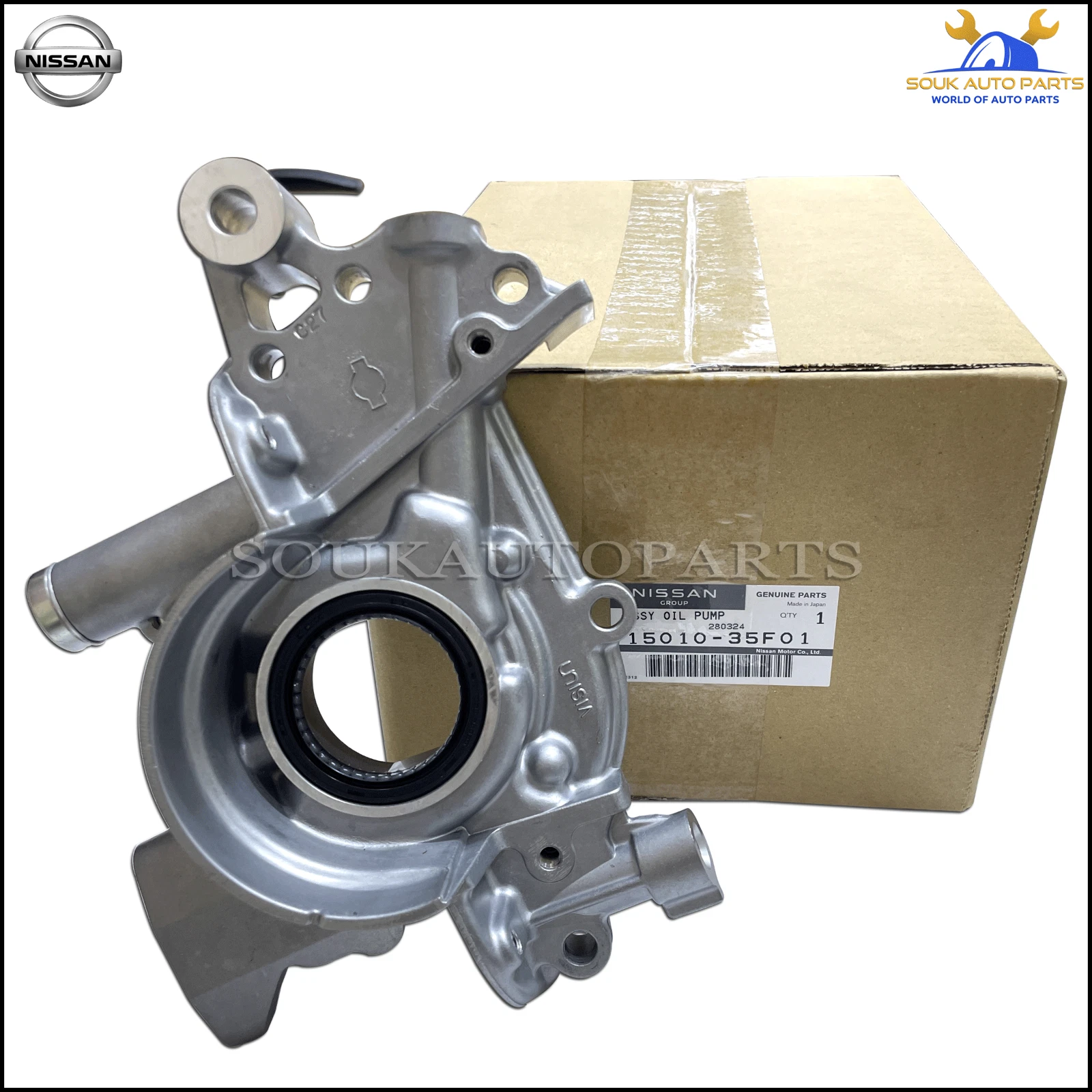 15010-35F01 Genuine Nissan PUMP ASSY-OIL 1501035F01 OEM 200SX BLUEBIRD EXA