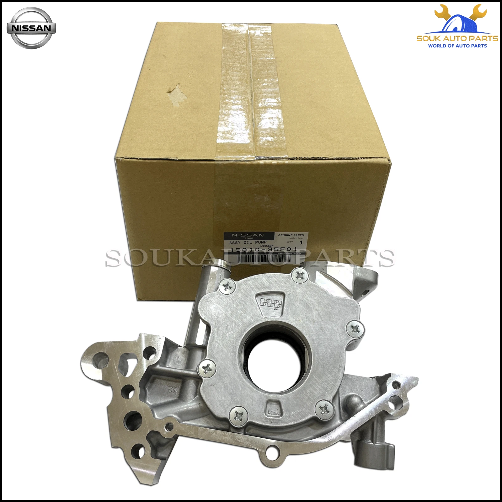 15010-35F01 Genuine Nissan PUMP ASSY-OIL 1501035F01 OEM 200SX BLUEBIRD EXA