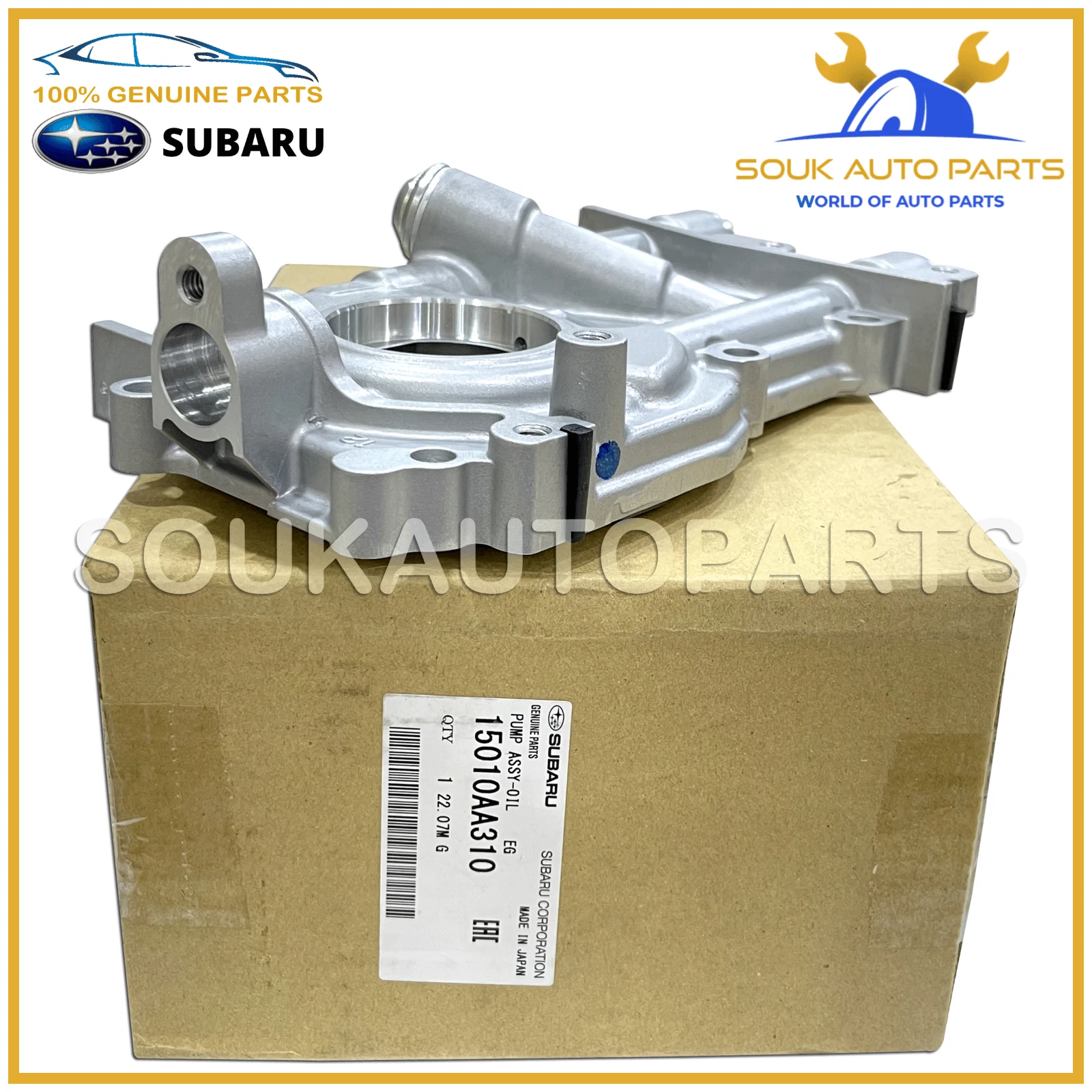 15010-AA310 Genuine Subaru OIL PUMP ASSY EG 12MM HIGH VOLUME WRX STi IMPREZA