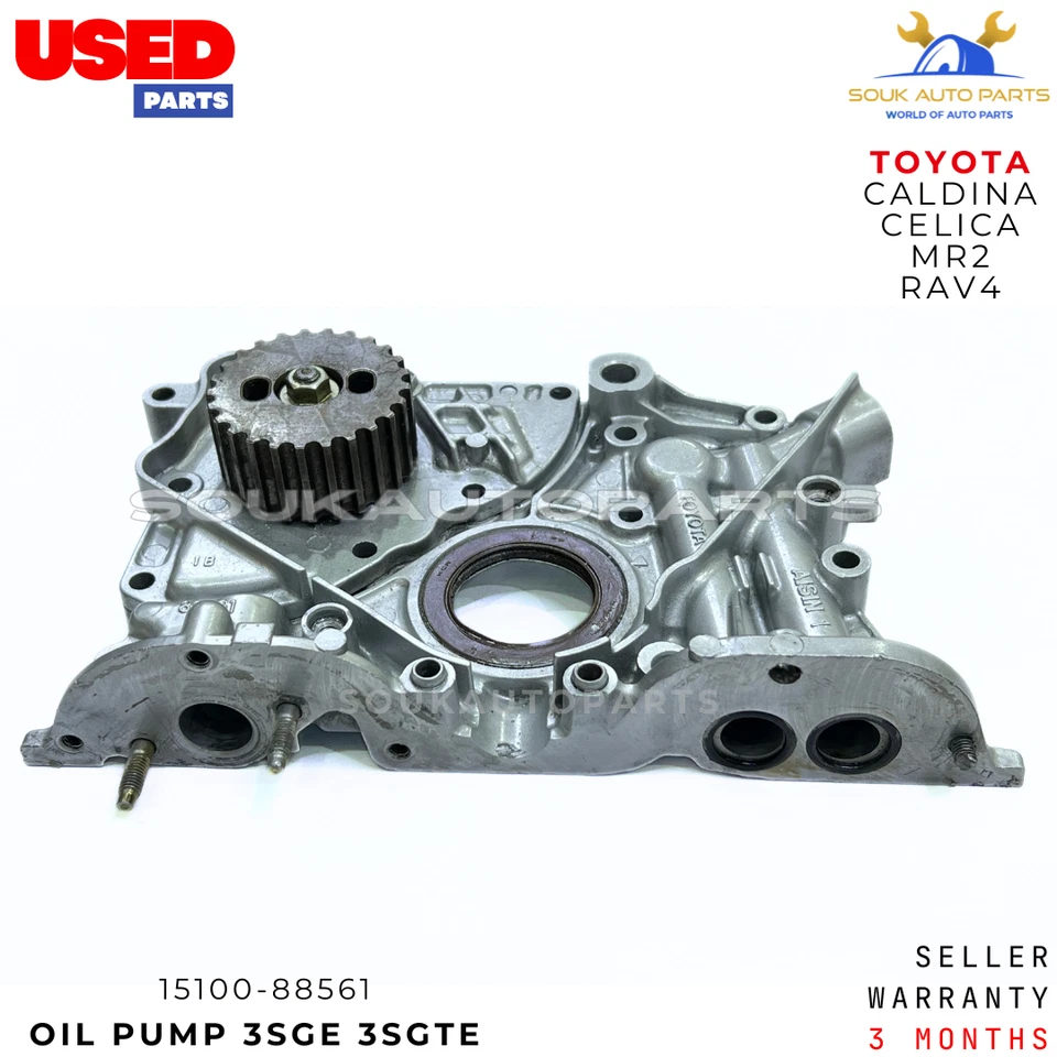15100-88561 Genuine Toyota OIL PUMP ASSY 3SGE 3SGTE RAV4 CELICA 1510088561