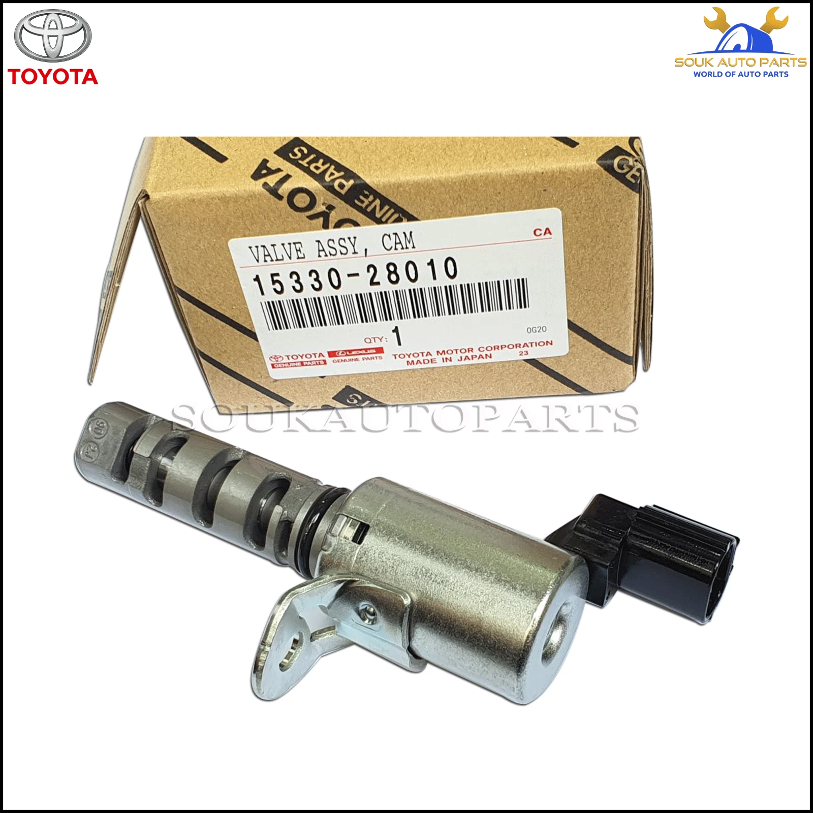 15330-28010 Genuine Toyota VALVE ASSY CAMSHAFT 1533028010 OEM RAV4 CAMRY