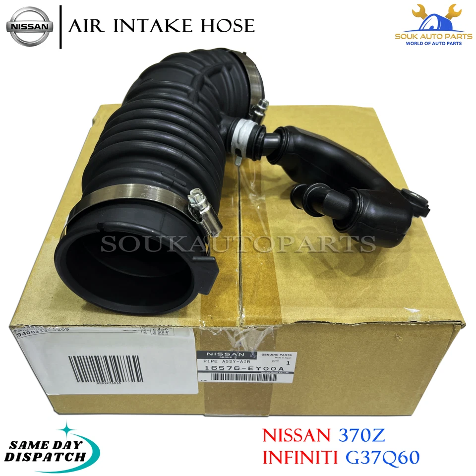 16576-EY00A Genuine Nissan DUCT-AIR 16576EY00A OEM G37 SEDAN Q40/G SEDAN QX50/EX