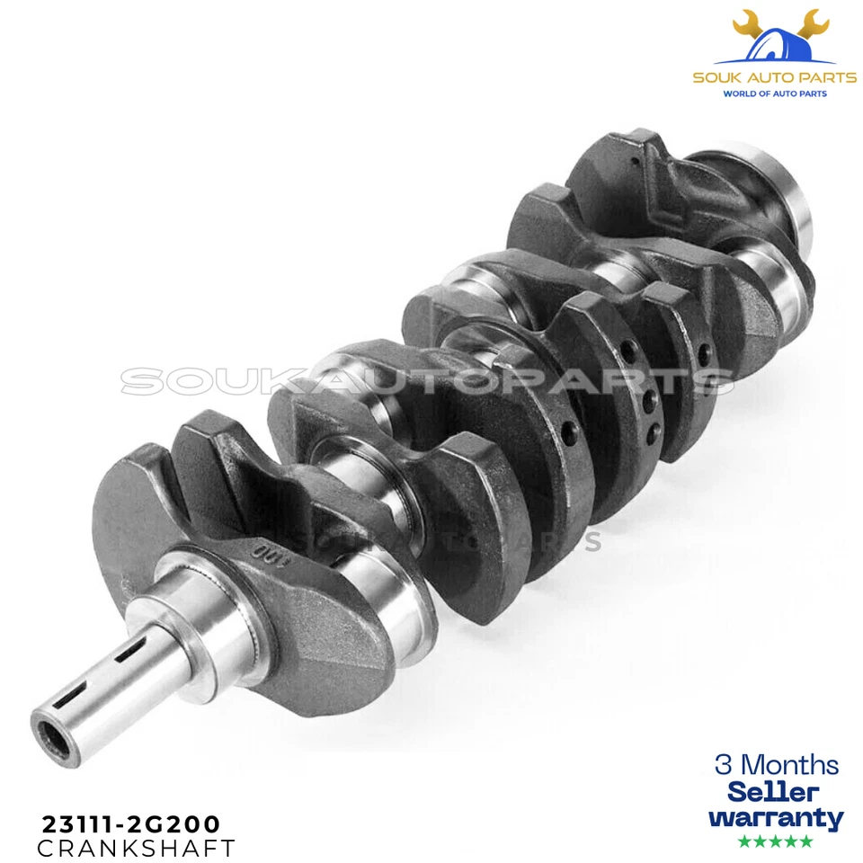 2.4L Engine Crankshaft 23111-2G200 For Hyundai Sonata Kia Optima G4KJ G4KE