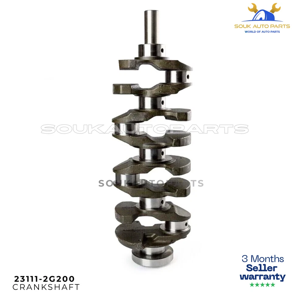 2.4L Engine Crankshaft 23111-2G200 For Hyundai Sonata Kia Optima G4KJ G4KE