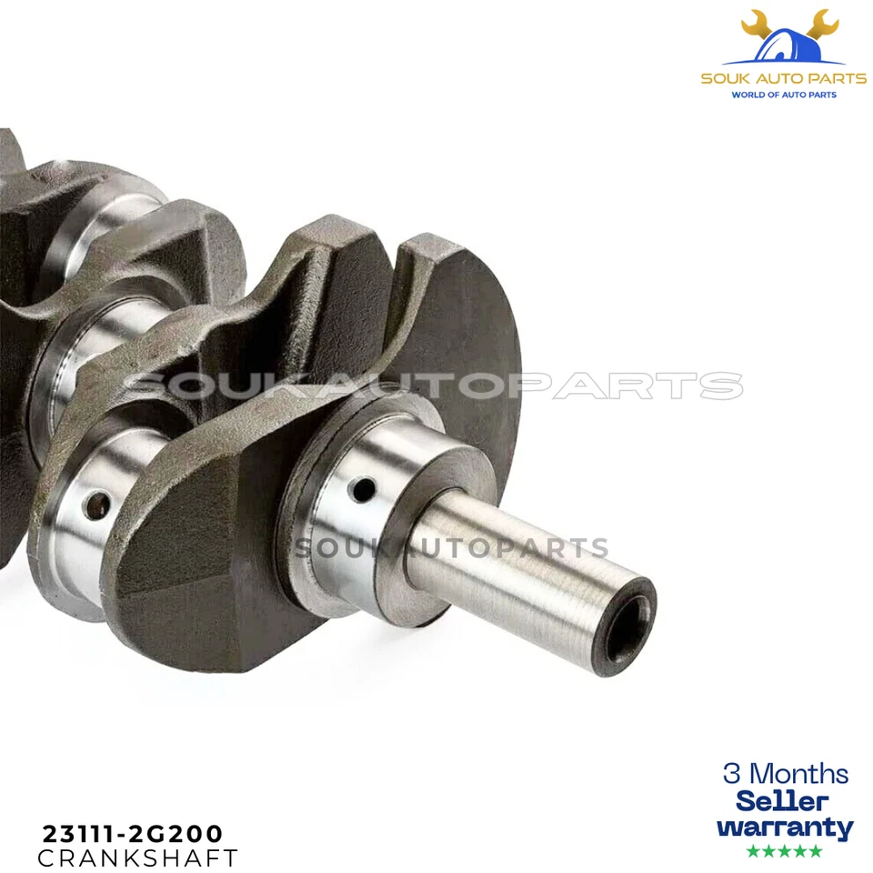 2.4L Engine Crankshaft 23111-2G200 For Hyundai Sonata Kia Optima G4KJ G4KE