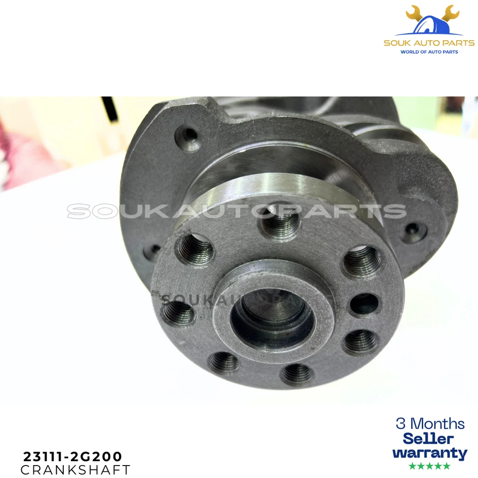 2.4L Engine Crankshaft 23111-2G200 For Hyundai Sonata Kia Optima G4KJ G4KE