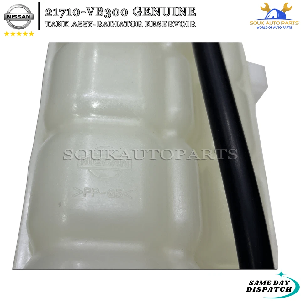 21710-VB300 Genuine Nissan TANK ASSY-RADIATOR RESERVOIR 21710VB300 OEM PATROL