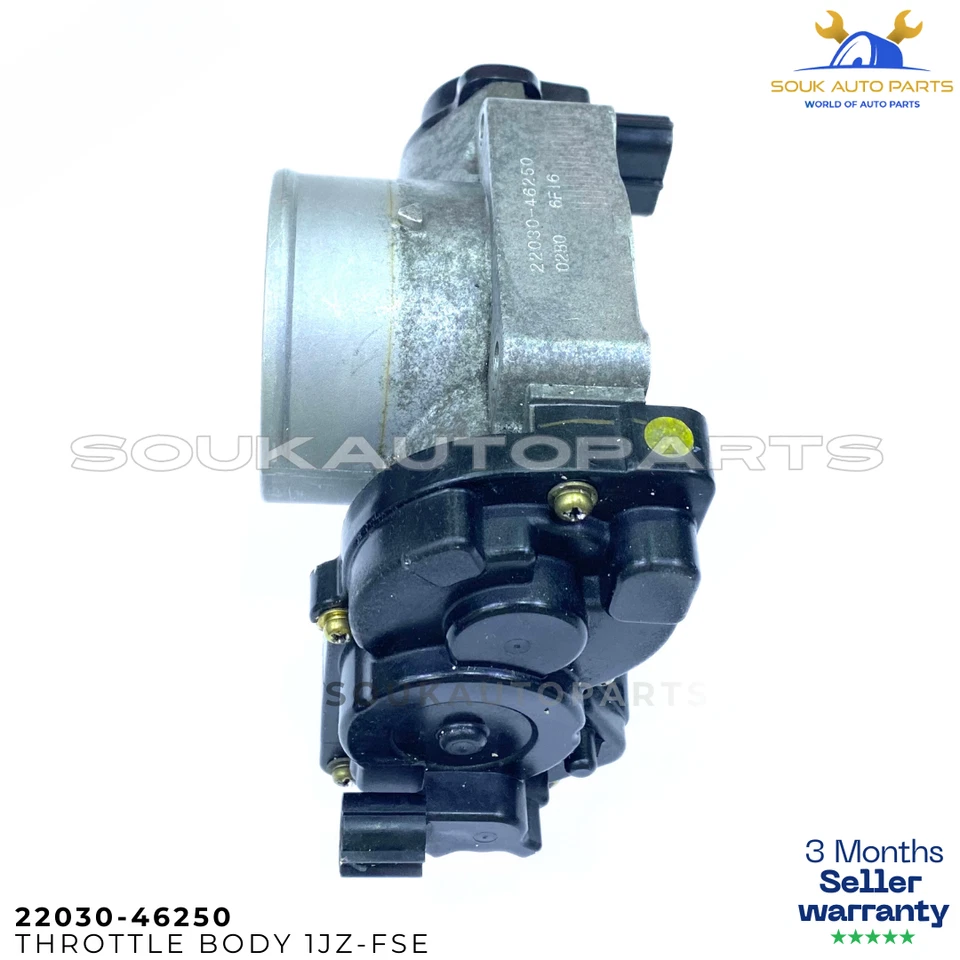 22030-46250 Throttle Body Assembly 1JZ-FSE D4 Engine Toyota For Brevis Mark II