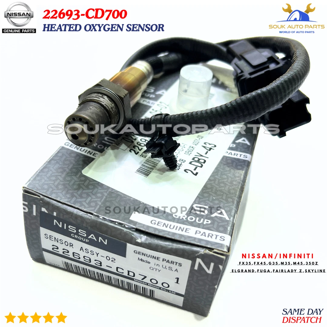 22693-CD700 Genuine Nissan HEATED OXYGEN SENSOR 22693CD700 OEM M45 Quest FX45