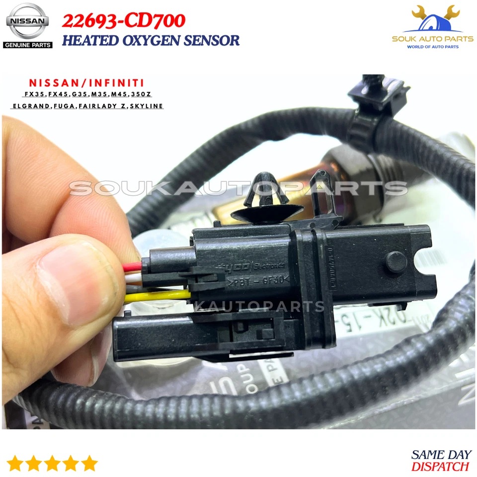 22693-CD700 Genuine Nissan HEATED OXYGEN SENSOR 22693CD700 OEM M45 Quest FX45