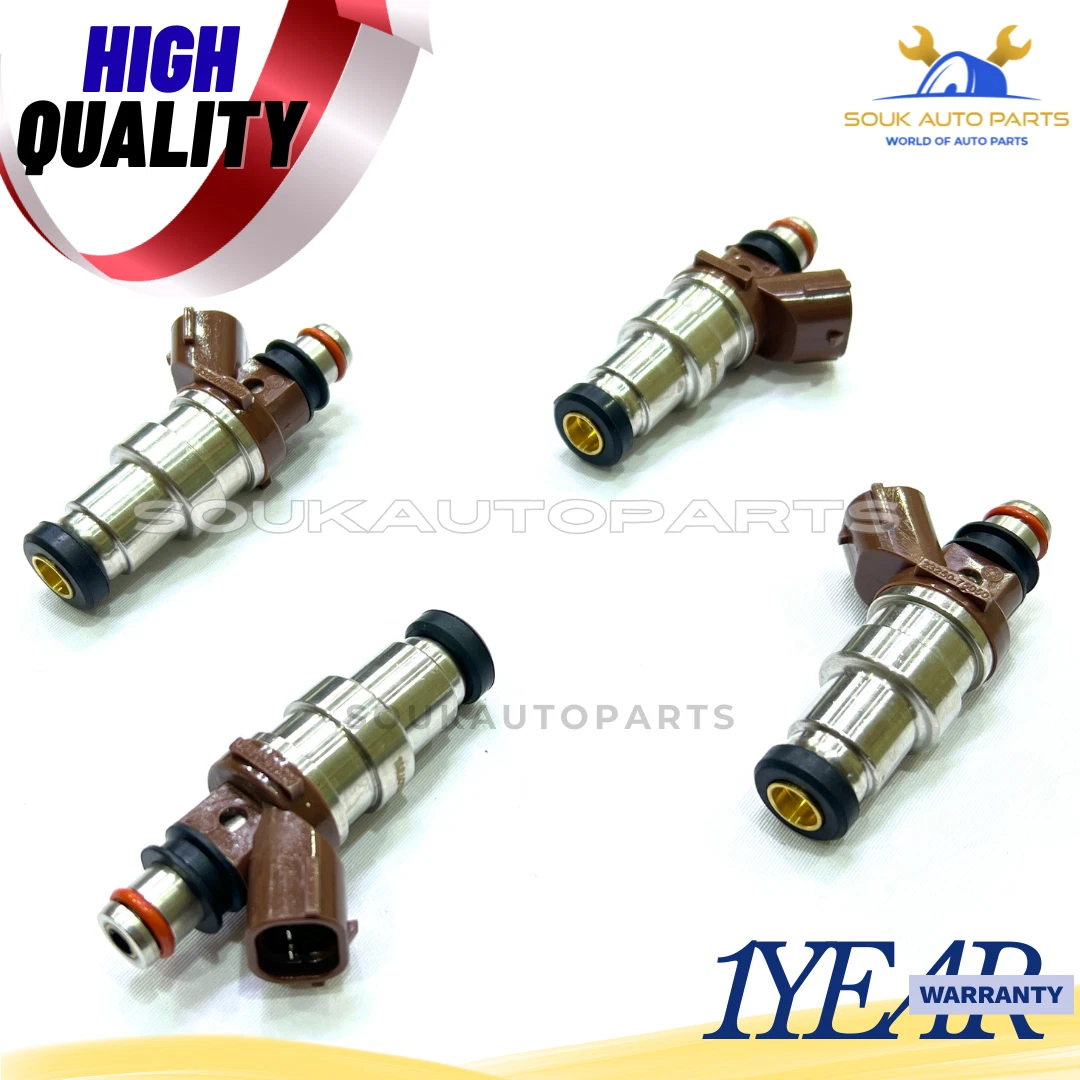 NEW 23209-79095 FUEL INJECTORS 4 PCS For Toyota 4RUNNER TACOMA T100 2.7L