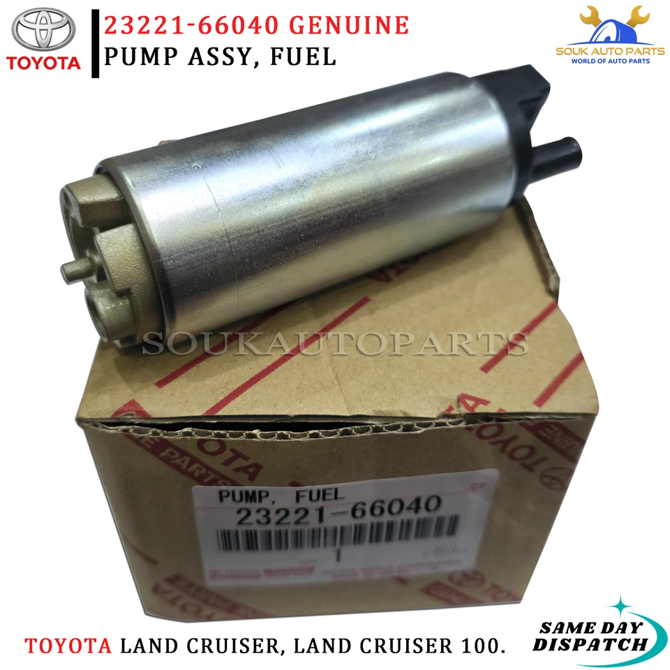 23221-66040 GENUINE TOYOTA PUMP ASSY, FUEL 2322166040 OEM