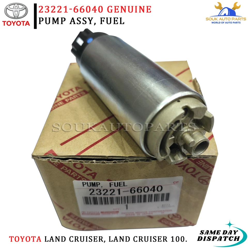 23221-66040 GENUINE TOYOTA PUMP ASSY, FUEL 2322166040 OEM