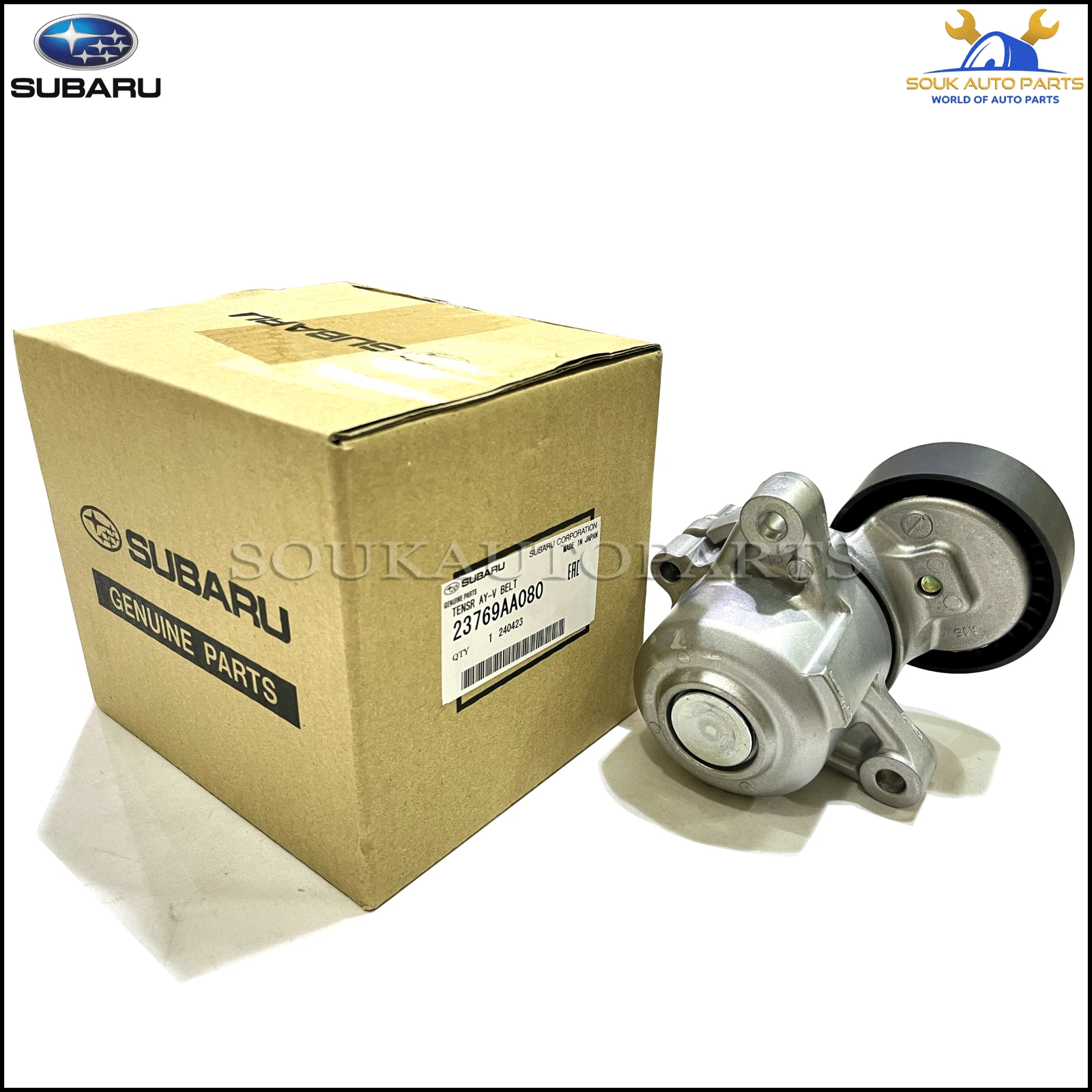23769-AA080 Genuine Subaru TENSIONER AY-V BELT FOR IMPREZA XV 23769AA080 OEM