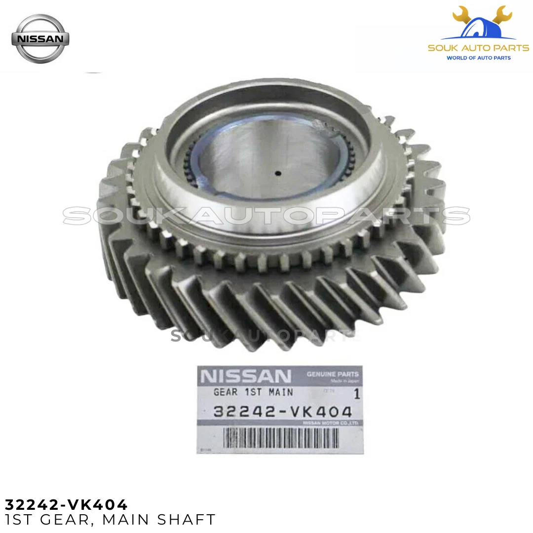 32242-VK404 Genuine Nissan 1st GEAR ASSEMBLY, MAIN SHAFT 240SX URVAN SKYLINE