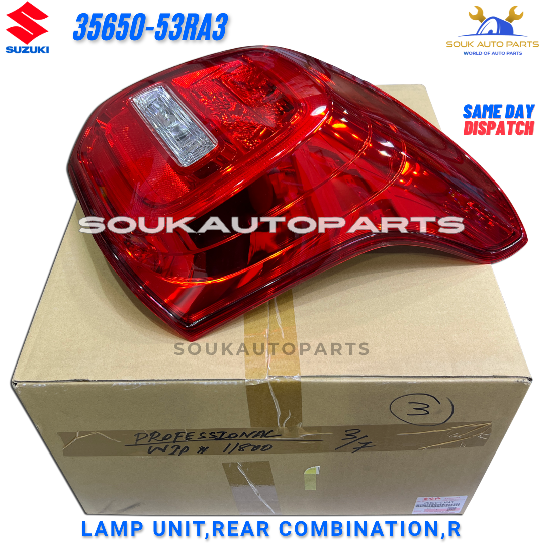 35650-53RA3 Genuine Suzuki LAMP UNIT,REAR COMBINATION,R 3565053RA3 OEM