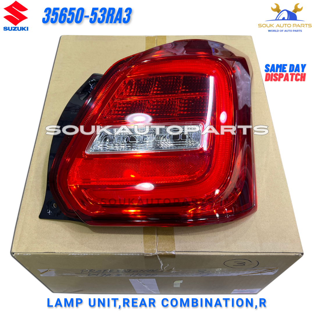 35650-53RA3 Genuine Suzuki LAMP UNIT,REAR COMBINATION,R 3565053RA3 OEM