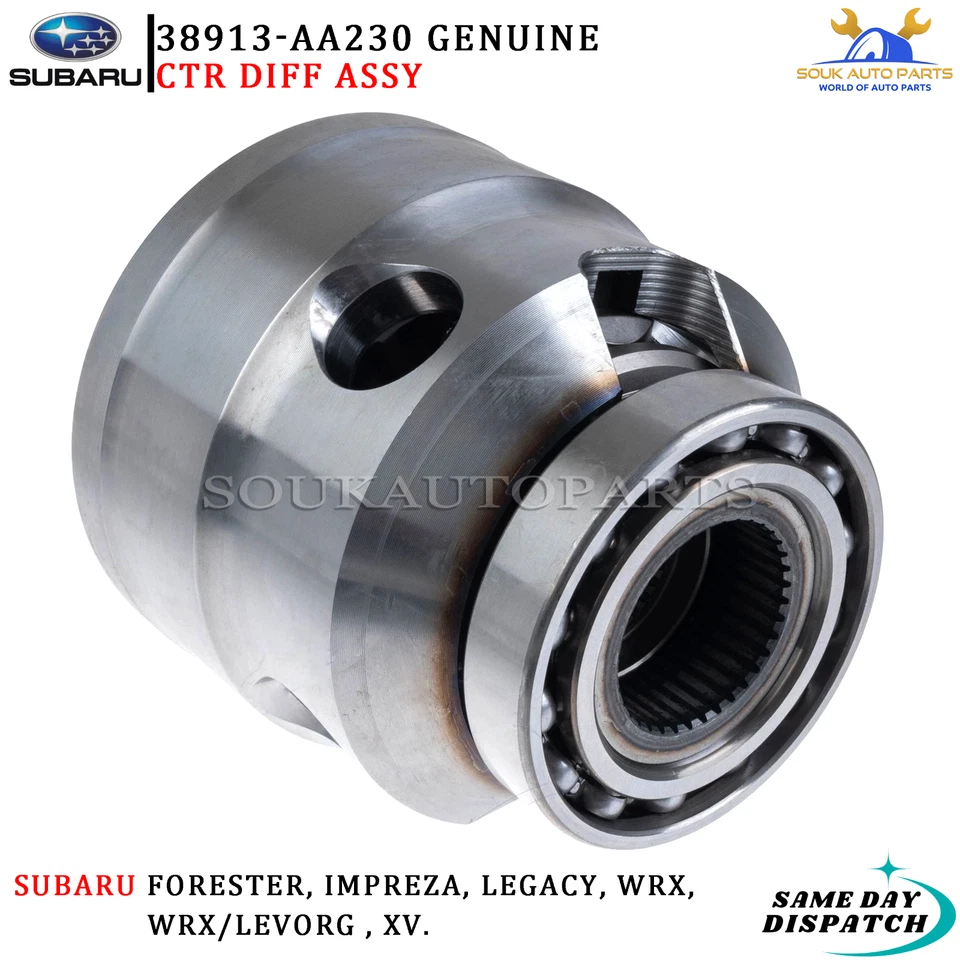 38913-AA230 GENUINE SUBARU CTR DIFF ASSY 38913AA230 OEM