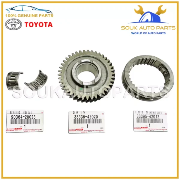 33336-42020 Genuine Toyota 5TH GEAR REPAIR KIT 41 TEETH