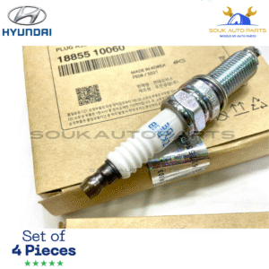 1885810060 Genuine Spark Plug Set of 4 Pcs For 11-17 Elantra 10-11 Kia Soul 1.6L