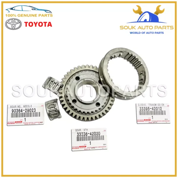 33336-42020 Genuine Toyota 5TH GEAR REPAIR KIT 41 TEETH