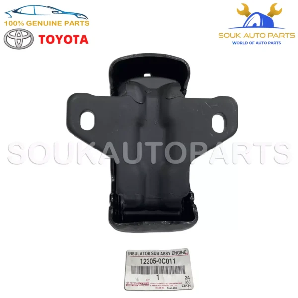 12305-0C011 Genuine Toyota INSULATOR, ENGINE MOUNTING, FRONT