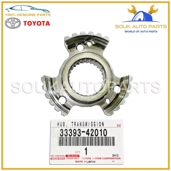 33393-42010 Genuine Toyota TRANSMISSION CLUTCH HUB 5TH GEAR 3339342010 OEM