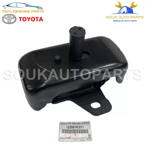 12305-0C011 Genuine Toyota INSULATOR, ENGINE MOUNTING, FRONT