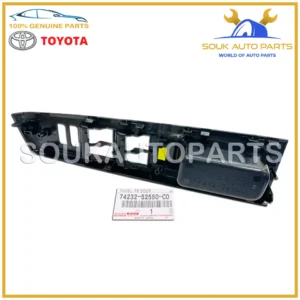 74232-52550-C0 Toyota PANEL, FR ARMREST BASE, UPPER LH 7423252550C0 Genuine OEM