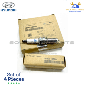 1885810060 Genuine Spark Plug Set of 4 Pcs For 11-17 Elantra 10-11 Kia Soul 1.6L